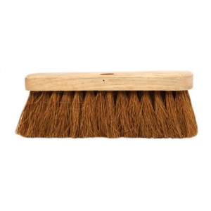 10" Flat Stock Coco Broom Head